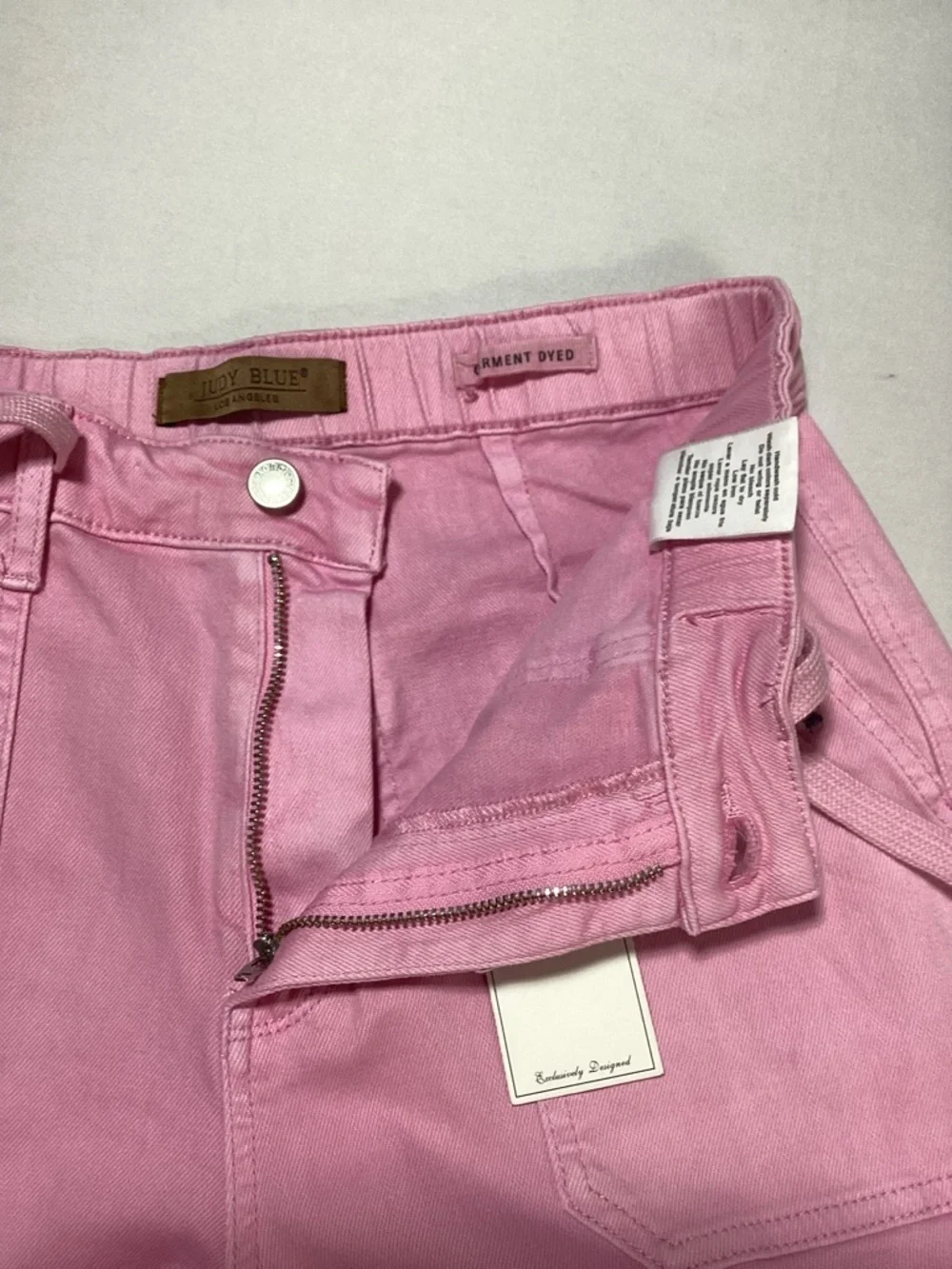 Judy Blue Light Pink High-Rise Jogger Jeans